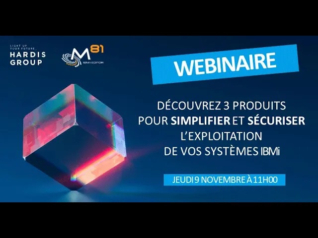 bannière de présentation du webinar